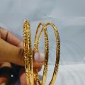 4-Piece Gold Kara Set-Top Picks in Gold-Plated Karas and Bangles for Women and Girls-Gold Karas for Women: Classic and Contemporary Designs-Discover the Beauty of Gold-Plated Kara Sets for Women and Girls-China Gold-Plated Bangles and Karas. 