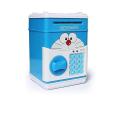 Electronic Money Safe Box Mini ATM Machine Doraemon. 