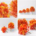 Garden Landscape Micro Landscaping Ornament Fake Tree Simulated Maple Plant Modeling Seven Horned Maple Leaf Tree Model. 