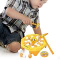 Creative Plastic Ice Breaking Game Toy Penguin Frog Animals Green/Blue/Yellow Decompression. 