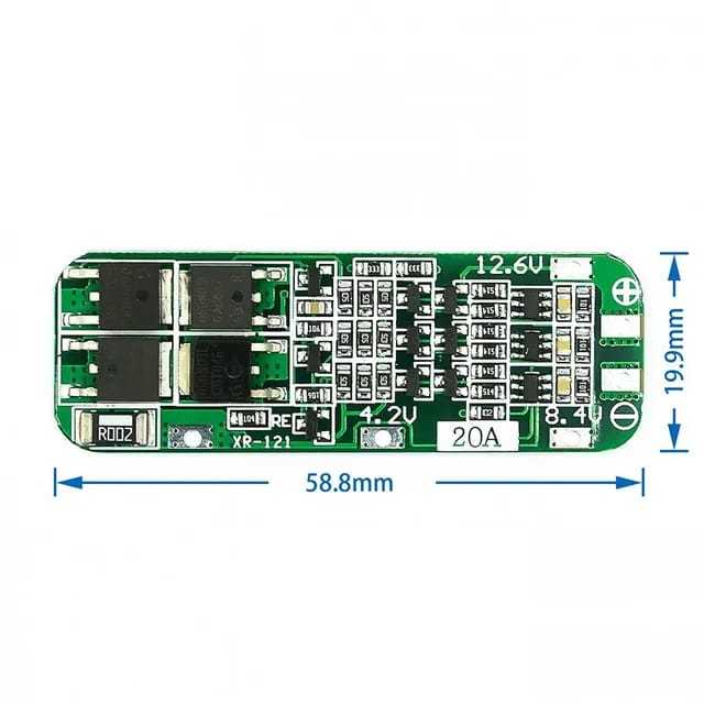 Type - C Charging module  3.7v  Lithium Battery and 18650 cell