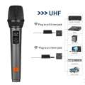 LT-105 UHF Wireless Handheld Microphone for Karaoke Conference Singing KTV Mehfil Masjid – Portable Rechargeable Wireless Mic with Long Range Clear Voice Sound System for Speakers Amplifier Mixer Events Live Performance Speech Public Speaking, Events,. 