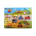 Fun Kids Vehicles Puzzle - Multi Color. 