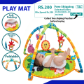 Baby Play Mat with Hanging Toys - Play mat-Play mat for kids-Indoor games baby - Baby Play gym Mat with Hanging Toys. 
