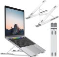 Foldable Laptop Stand ABS Holder For Macbook Air Pro Accessories Convenient. 
