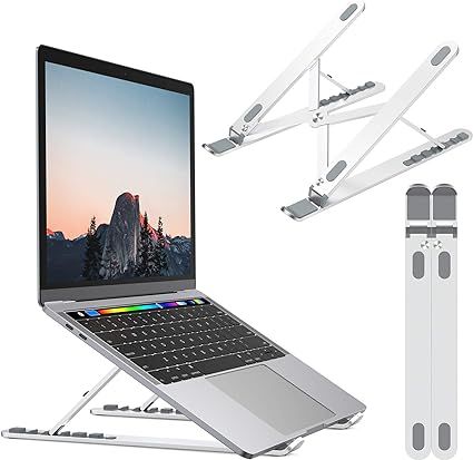 Foldable Laptop Stand ABS Holder For Macbook Air Pro Accessories Convenient