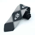 Japanese version of JOJO Wonderful Adventure COS Yoshinaga Shadow Skull Black Grey Purple Anime Tie Surrounding. 