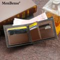 New Bronzed Printed Hinge Men's Wallet Short Frosted Multi Slot Large Capacity Money Clip Card Package Coin Purse Card Pack. 