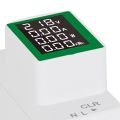 Din Rail Wattmeter Voltmeter Ammeter Powers Meter AC50-300V Volt Amp Powers Factor Time Energy Voltage Current Monitor. 