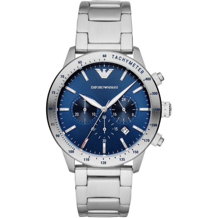 Armani blue strap watch best sale