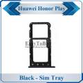 Huawei Honor Play SIM Tray Sim Jacket Sim Slot Sim Door For Hawei Honor Play - Black. 