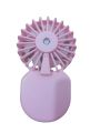Handheld Fan with Rechargeable Battery: Powerful Airflow for Dorms, Offices, and Students. 