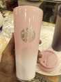 Starbucks Tumbler with Straw and Lid, stainless steel mug gradient colors, Coffee Tumbler. 