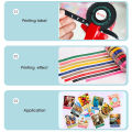 Motex E101 3D Embossing Label Maker DIY Manual Typewriter Motex E-101 Self Adhesive Printer with 1PK 9mm Label for Dymo 3D Tape Absurd Zon. 