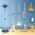 Kids Elephant Cleaning Toys Sets Small Broom Dustpan Cleaning Tools Pretend Play Activities Housekeeping Toys. 