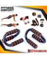 Push up Handles Bars Multi Gym S Shaped Non Slip Foam Grips Muscle Chest & Shoulder Strength Training Fitness Workout Press Up Sits Bar Stands Push Up Bar Hand Exerciser Muscle Tool Indoor Gym Equipment Lightweight Stand Steel Workout. 