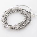 Kpop Enhypen Sadame Merch 2way Necklace Pearl Beads Chain Bracelet. 