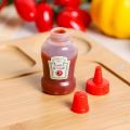 4/12Pcs Mini Portable Sauce Bottles Ketchup Bottle for Lunch Boxes - Travel-Friendly Plastic Condiment Dispensers with Ketchup, Mayonnaise, Mustard, and Jam Labels - Ideal for Picnics and On-the-Go Meals. 