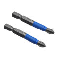 12Pcs Non-slip Magnetic PH1 PH2 PH3 PZ1 PZ2 PZ3 Electric Screwdriver Drill Bit. 