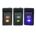 Green-Optional Color Boat Shape 12V 35A Car Auto Fog Light Rocker Toggle Switch LED Dashboard Sales. 