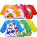 1 Pcs Feeding Baby Bibs Waterproof Bandana Cute Full Sleeved Bibs for Baby Girl Bib Saliva Boy Burp Cloths Newborn Slabbetjes Things. 