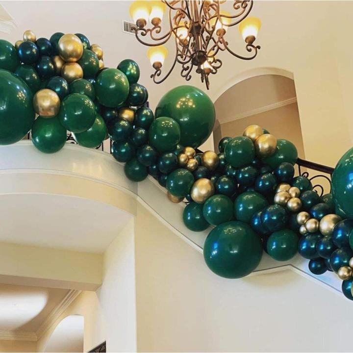 20pcs 9inch British racing Dark Green Balloon without shinny for Adult Birthday Bridal Shower Wedding Jungle Theme Party Decoration birthday green Garland  theme balloons Baby Shower,Christmas