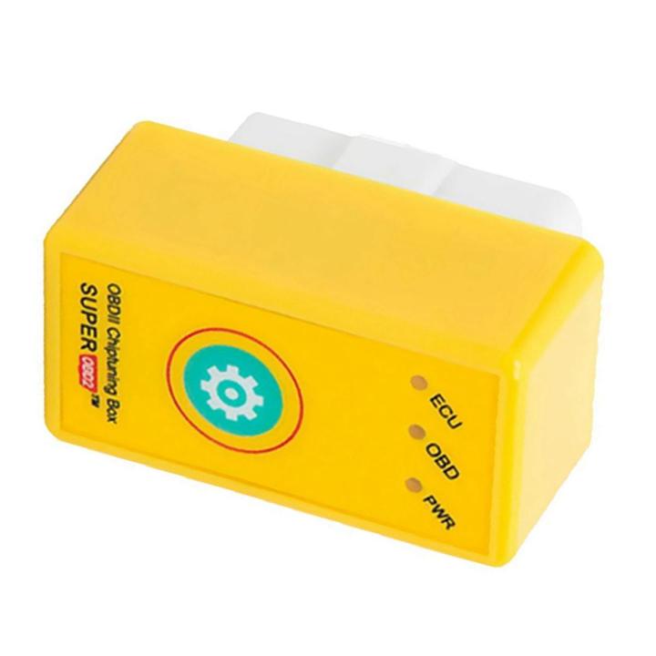 2X Super OBD2 Car Chip Tuning Box Plug and Drive More /More Torque As Nitro OBD2 Chip Tuning for gasoline vehicles