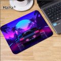 Maiya Funny Neon Retrowave Synthwave Digital Art Laptop Computer Mousepad Smooth Writing Pad Desktops Mate Gaming Mouse Pad. 