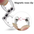 Magnetic Anti Snoring Silicone Anti Snore Nose Clip Tray Sleeping Aid Apnea Guard Night Device for Men Antisnoring Stopper. 