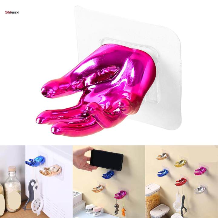 Hand Shaped Hooks Door Hanger Wall Decorative Hooks for Shower Door Wall