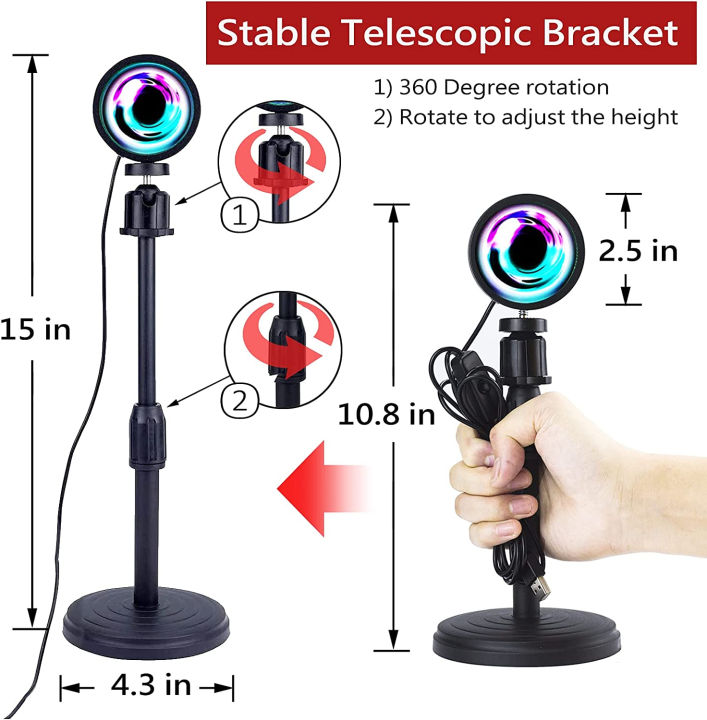 (Pack%20of%202)Remote%20Control%20RGB%20Sunset%20Lamp%20Projector%2016%20Colors%20Changing%20RGB%20%7C%20Mobile%20Photography%20Backgrounds%20Accessories%20Lighting%20Kit%20Wallpaper%20sunset%20table%20lamp(%20-%20Image%205