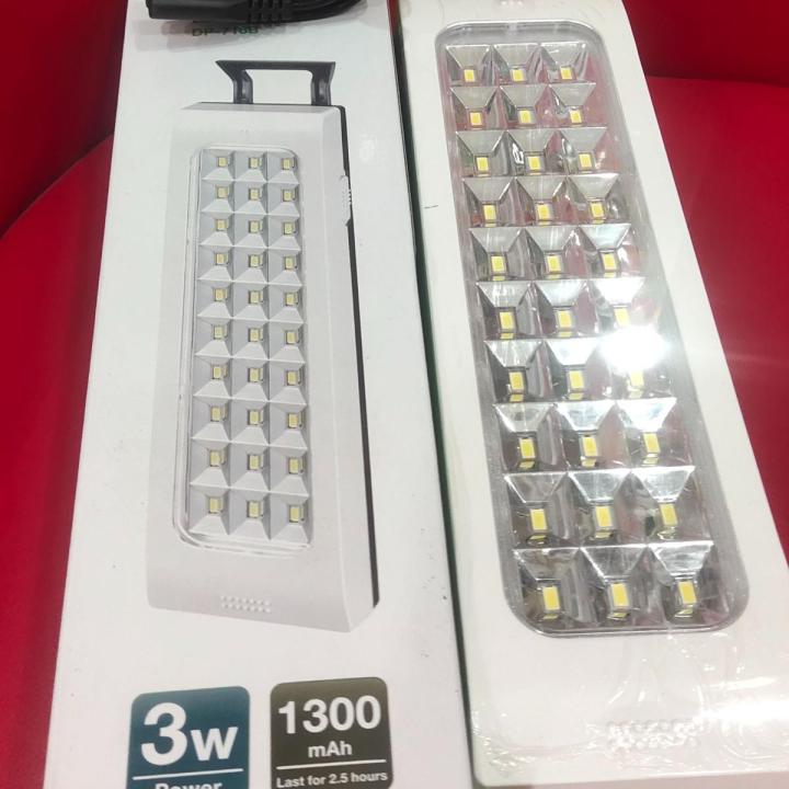 Rechargeable Emergency Light 3 Watt 1300 mah Battery 30 Led Lights