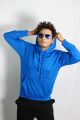 Auditors®️ Mens Hoodie Royal Blue Colour 100% Pure Fleece Fabric For Winter. 