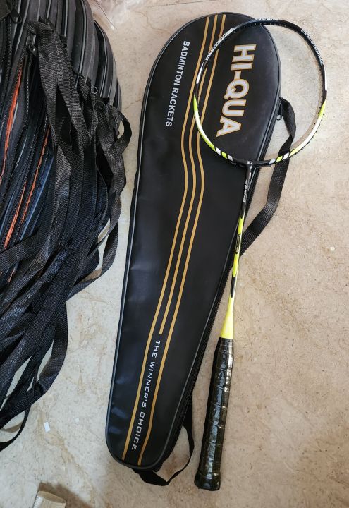Original%20Hiqua%20hq3900%2032lbs%20badminton%20racket%20with%20grip%20and%20gut%20-%20Image%205