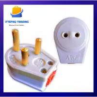  3 Pin Power Plug with Extra Socket 30A- Ceramic Base High Quality