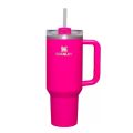 Original USA Imported Stanley Cup Quencher H2.0 FlowState Stainless Steel Vacuum Insulated Tumbler with Lid and Straw – 40 oz. 