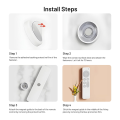 6PCS Magnetic Remote Control Holder, Wall Mount Remote Control Organizer, Much Stable, Self-Adhesive for Flat. 
