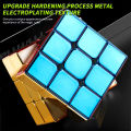 PinShang 2x2 3x3 Pyramid Magic Cube Magnetic Smooth Electroplating Speed Cube Toys Birthday Christmas Gift For Children Kids. 