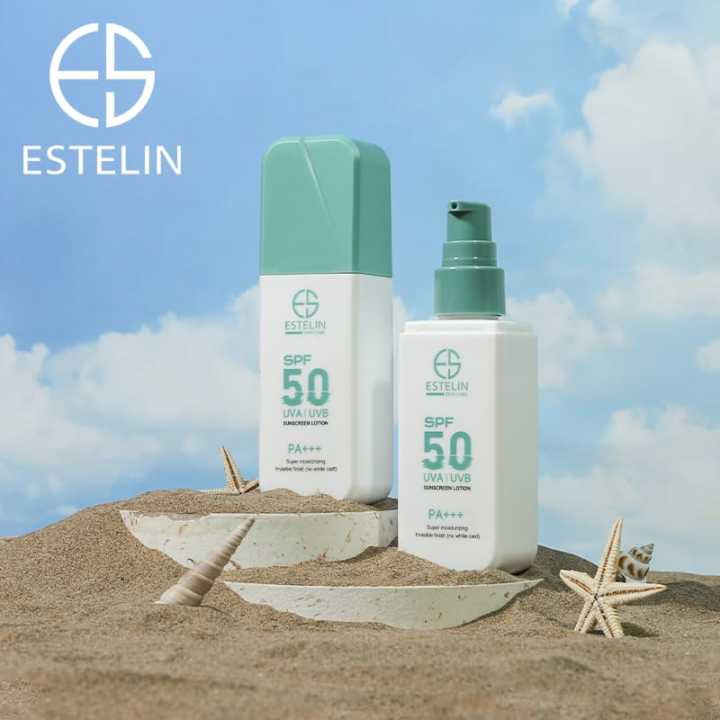 Estelin%20Super%20Moisturizing%20Invisible%20Finish%20(No%20White%20Cast)%20Sunscreen%20Lotion%20SPF50%20/%20UVA%20/%20UVB%20-PA+++-75G%20-ES0173%20-%20Image%202