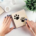 8 Pack Wood Wallpaper Sheet, (12 X 12 Inch),(30.5 X 30.5 cm) Square Hardwood Veneer Boards for Wood Craft DIY Furniture Repair & Project. 