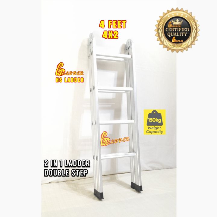 Almunium%20Folding%20Ladder%2008%20Step%20Anti%20slip%20step%20,%202%20in1%20Ladder%20-%20Image%203