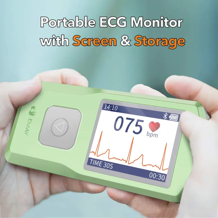 EMAY%20Portable%20ECG%20Monitor%20%7C%20Record%20ECG%20and%20Heart%20Rate%20%7C%20Compatible%20with%20Smartphone%20and%20PC%20-%20Image%202