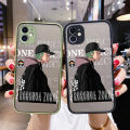 YIWESAN For Infinix Hot 10s Case Fashion Tide RoRonoa Zoro New Design Phone Cases Thin Frosted Transparent Hard Pattern Silicone Casing Full Cover Camera Protection Shockproof Softcase. 