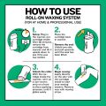 WOCS 4 In 1 Depilatory Wax Heater, Wax Roll On Heater, Wax Heater Depilatory Roll On Heater Waxing With Epilator Machine Cartridge Heater – With 2 Aloe Vera Wax Refills. 