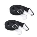2pcs Universal Car Covers Fixed Automobile Hood Fixed Rope Strap Fixed Elastic Band Universal Car Cover Wind Belt. 