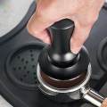 Stainless Steel Coffee Tamper Spring Loaded Tamper Leveler Coffee Bean Press Portable Espresso Hand Tamper for Portafilter Espresso Machines , 58mm. 