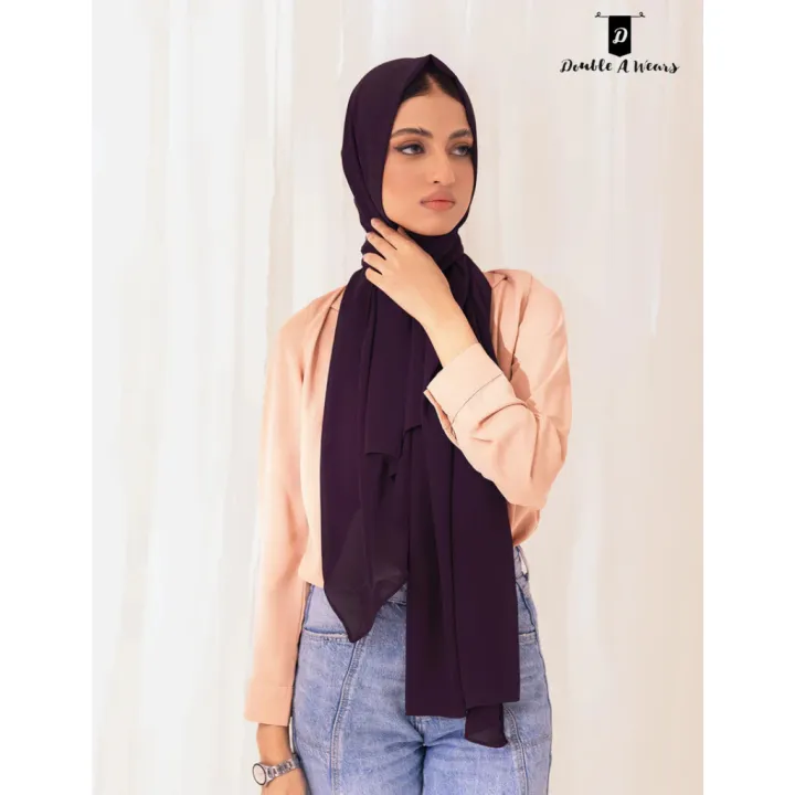 Chiffon%20Scarf/Stoler%20%E2%80%93%20Coffee%20By%20Double%20A%20Wears%20-%20Image%202