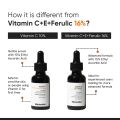 Minimalist 10% Vitamin C Face Serum for Brightening | Improves Hydration | For All Skin Types | For Women & Men | 1 Fl Oz / 30 ml. 