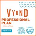Vyond Premium Plan – 1 month GIFT card. 