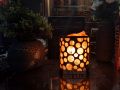 Pink Himalayan Rock Salt Lamp SPB-19 │ GM SALT │ Home Décor │Bedside Lamp │ Decoration for Side Table │Himalayan Pink Salt Lamp Basket │ Natural Salt Lamp │ Metal Basket │ 15 Watt Bulb │ Laser Cut Basket │ Cord Wire │ SPB-19. 